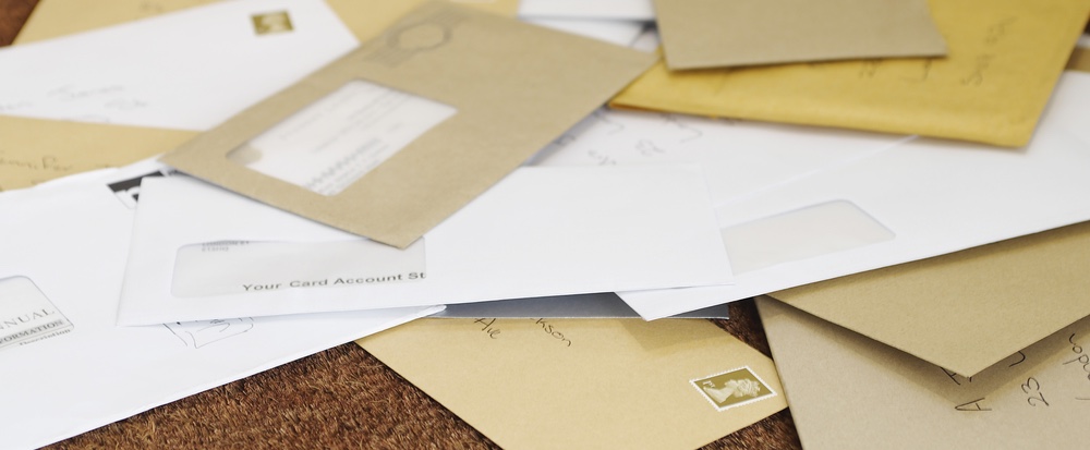 Mail can pile up when a home is unoccupied!  This is a big clue to someone who might take advantage of an unoccupied home.